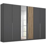 Modern Living Omara S Klasičnimi Vrati Lamella, Siva, Barva Hrasta Cene