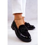S. BARSKI Elegant Patent Loafers Black S.Barski | shoptok.hr