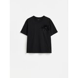 Reserved LADIES` T-SHIRT & BROOCH - crno | shoptok.hr