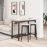  Stol Prirodna 100 x 50 x 77 cm Inženjerska drva i čelik | Eponuda.com