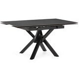 Marckeric Raztegljiva jedilna miza z dodatno ploščo s kamnito mizno ploščo 90x150 cm Arlene – | Shoptok.si