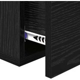 vidaXL Noćni ormar 2 pcs Crni hrast 35 x 35 x 20 cm Konstruirano drvo | shoptok.hr