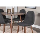 Venture Home Plaza okrugli blagovaonski stol ⌀100 cm, boja oraha | shoptok.hr