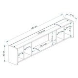 HANNAH HOME TV komoda Alya 505CRL1726 | ePonuda.com