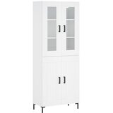  Visoka komoda bijela 69,5x34x180 cm konstruirano drvo | shoptok.hr