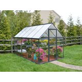 x Rastlinjak Palram Hybrid (185 x 310 x 208 cm, črn) | Shoptok.si