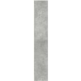 vidaXL Regal za knjige boja betona 60x24x143 cm konstruirano drvo | shoptok.hr