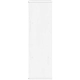  Bočni ormarić s ladicom ODDA bijeli 40x24x79 cm puno drvo bor | shoptok.hr