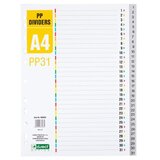 Levia Pregradni karton a4 1-31 pvc 009263 Cene