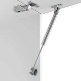  Kuhinjska stenska omarica Lucca dimljen hrast inženirski les, (22009919) | Shoptok.si
