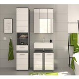 MID.YOU Kopalnica Blake, Bela, Srebrna, 3-Delna | Shoptok.si