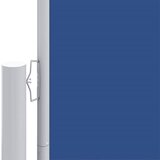  Uvlačiva bočna tenda plava 180 x 1200 cm | shoptok.hr