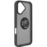 AVIZAR Ovitek za iPhone 17 z obročastim stojalom in magnetnim nastavkom, Črna, (5000189599) | Shoptok.si