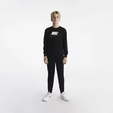 Nike Športna trenirka siva / črna / bela