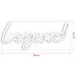 WALLXPERT dekorativna plastična led rasveta legend white | ePonuda.com