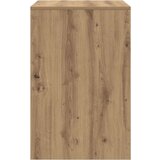 vidaXL Pisalna miza Umetni hrast Inženirski les 60 x 50 x 76 cm | Shoptok.si
