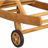  Ležaljka Smeđa Čvrsto teak drvo | shoptok.hr