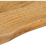 vidaXL Mizna plošča 180x40x3,8 cm naraven rob trden mangov les | Shoptok.si
