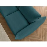 Bobochic Paris Plava sklopiva sofa 214 cm Ernest – | shoptok.hr