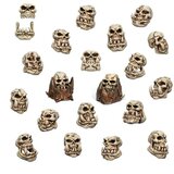 Green Stuff World 3D Printed Ork Skulls Set | 3D štampani ork lobanje set (21 kom, 1:48 razmera) | Eponuda.com