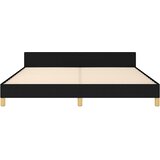  Okvir za krevet bez madraca crni 160x200 cm od tkanine | shoptok.hr