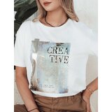 DStreet CREATIVE women's T-shirt white | Shoptok.si