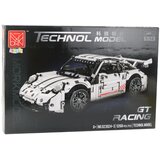  Building Blocks GT Racing Car White 1:14 1268 pcs. | Shoptok.si