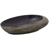 Nadgradni Nadpultni umivalnik vijoličen in siv ovalen 59x40x14c | Shoptok.si