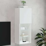 vidaXL TV ormarić s LED svjetlima bijeli 40 5x30x102 cm | shoptok.hr