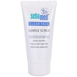 Sebamed clear face gentle scrub nježni piling za kožu sklonu aknama 150 ml | shoptok.hr