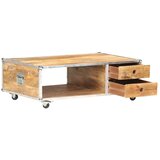  Stolić za kavu 89 x 59 x 33 cm od masivnog grubog drva manga | Eponuda.com
