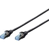Digitus DK-1531-050/BL RJ45 omrežni kabel\, Patch kabel CAT 5e SF/UTP 5.00 m črna 1 kos, (20414823) | Shoptok.si