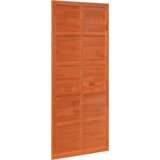 vidaXL Hlevska vrata Voščeno rjava 90 x 210 cm Trdna borovina Cene