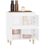  Komoda bijela 60 x 35 x 70 cm od konstruiranog drva | shoptok.hr