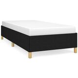 The Living Store Posteljni okvir črn 90x200 cm blago - Posteljni Okvir, (21523793) | Shoptok.si