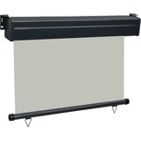 Balkonska bočna tenda 105 x 250 cm siva | shoptok.hr