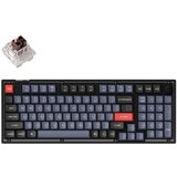 KEYCHRON V5 QMK Mehanska Tipkovnica / Matirana črna barva / K Pro Brown / V5-C3, (22108691) u