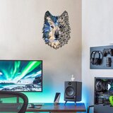  Metal wolf wall art - APT721 multicolor decorative wall accessory | ePonuda.com