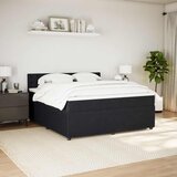  s oprugama i madracem crni 180x200 cm baršunasti | Eponuda.com