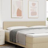 vidaXL Oblazinjenje Glave Preprosta Oblika Svetlo Zeleno Sivo 200 cm Velur Tkanina, (22049864) | Shoptok.si