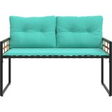  Set vanjskog namještaja s jastukom 4 pcs Tirkizna | Eponuda.com