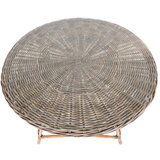 House Nordic Okrogla vrtna miza iz ratana ø 120 cm Larisa – | Shoptok.si