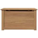 vidaXL Skrinja s pokrovom Panama 79x42x46 cm trdna borovina | Shoptok.si