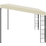  Zidna sjenica 3 x 4 m krem od tkanine | shoptok.hr