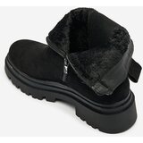 Resti Black women's boots with decorative strap Doasa | ePonuda.com