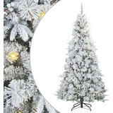 vidaXL Umetno Zložljivo Božično Drevo Zelena 240 cm PE in PVC | Shoptok.si
