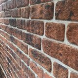 vidaXL 3D stenski paneli temno rjave opeke 10 kosov EPS | Shoptok.si