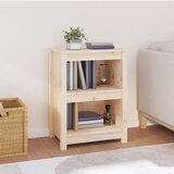The Living Store Knjižna omara 50x35x68 cm trdna borovina - Knjižna Omara, (21437276) | Shoptok.si