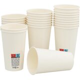  Papirnate šalice za kavu s poklopcima 1000 kom 16 oz 400 ml | shoptok.hr