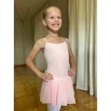 GALA UNIQ Baletski triko na bretele sa suknicom za devojčice 322P, Roze | Eponuda.com